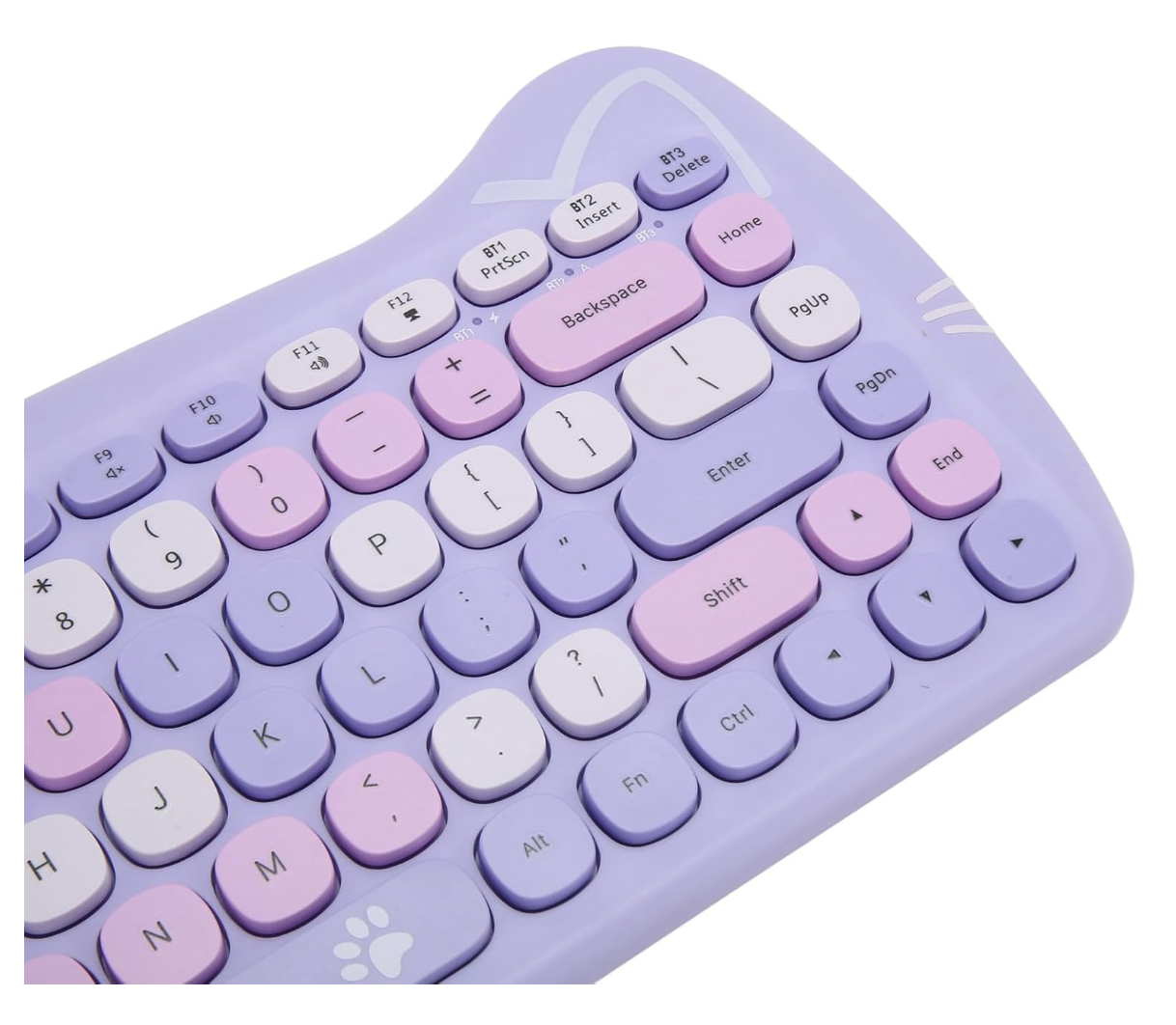 Teclado Inalámbrico Gato Geezer Catty + Mouse - Imagen 4