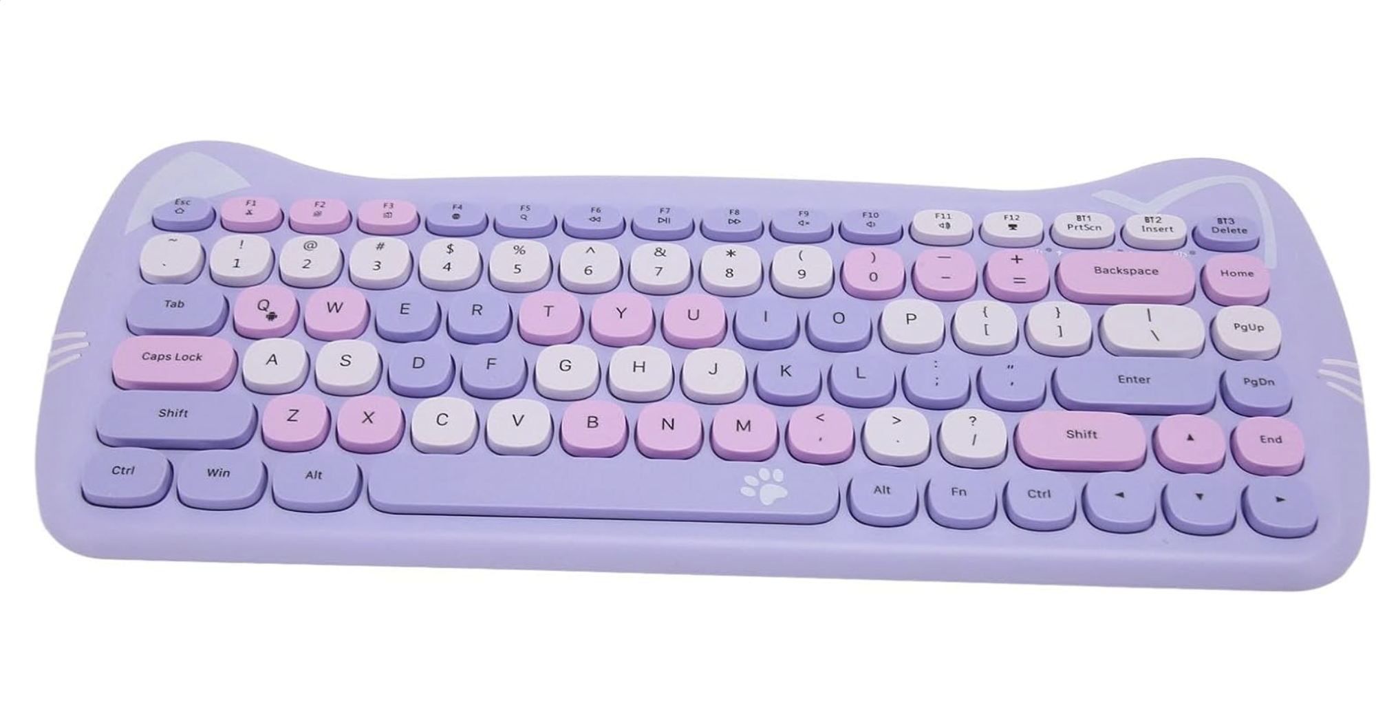 Teclado Inalámbrico Gato Geezer Catty + Mouse - Imagen 6