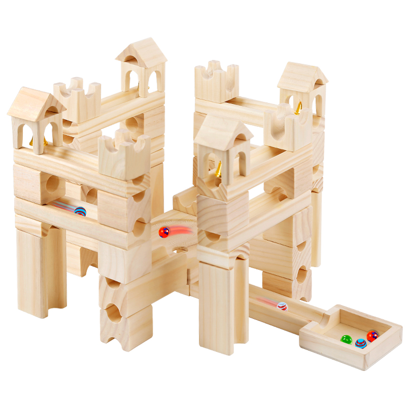 Juego Infantil De Madera Montessori Bloques De Construccion Tienda Yiwu