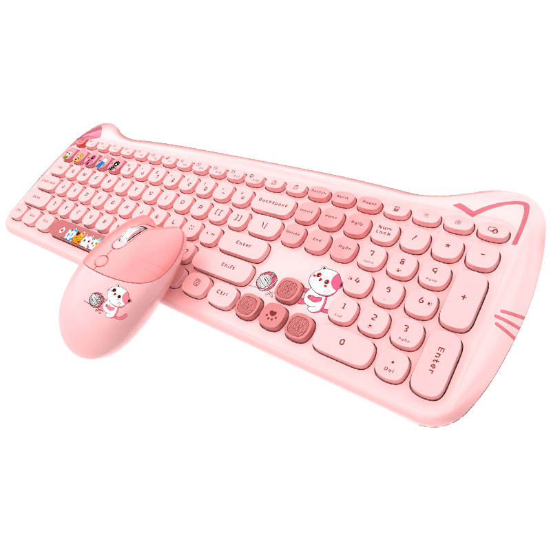 Teclado Gato Geezer Catty Plus + Mouse - Imagen 9