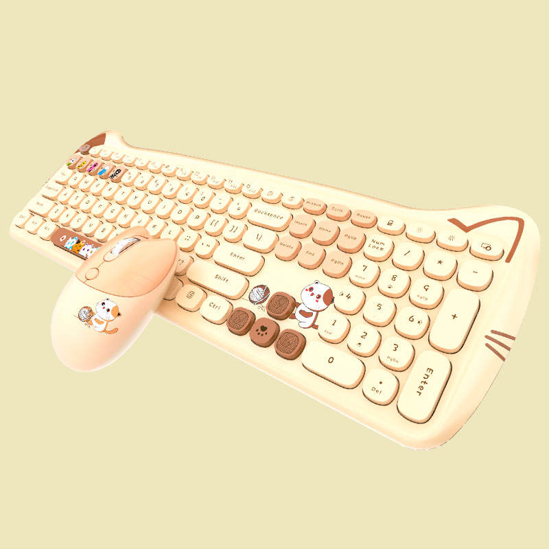 Teclado Gato Geezer Catty Plus + Mouse - Imagen 7