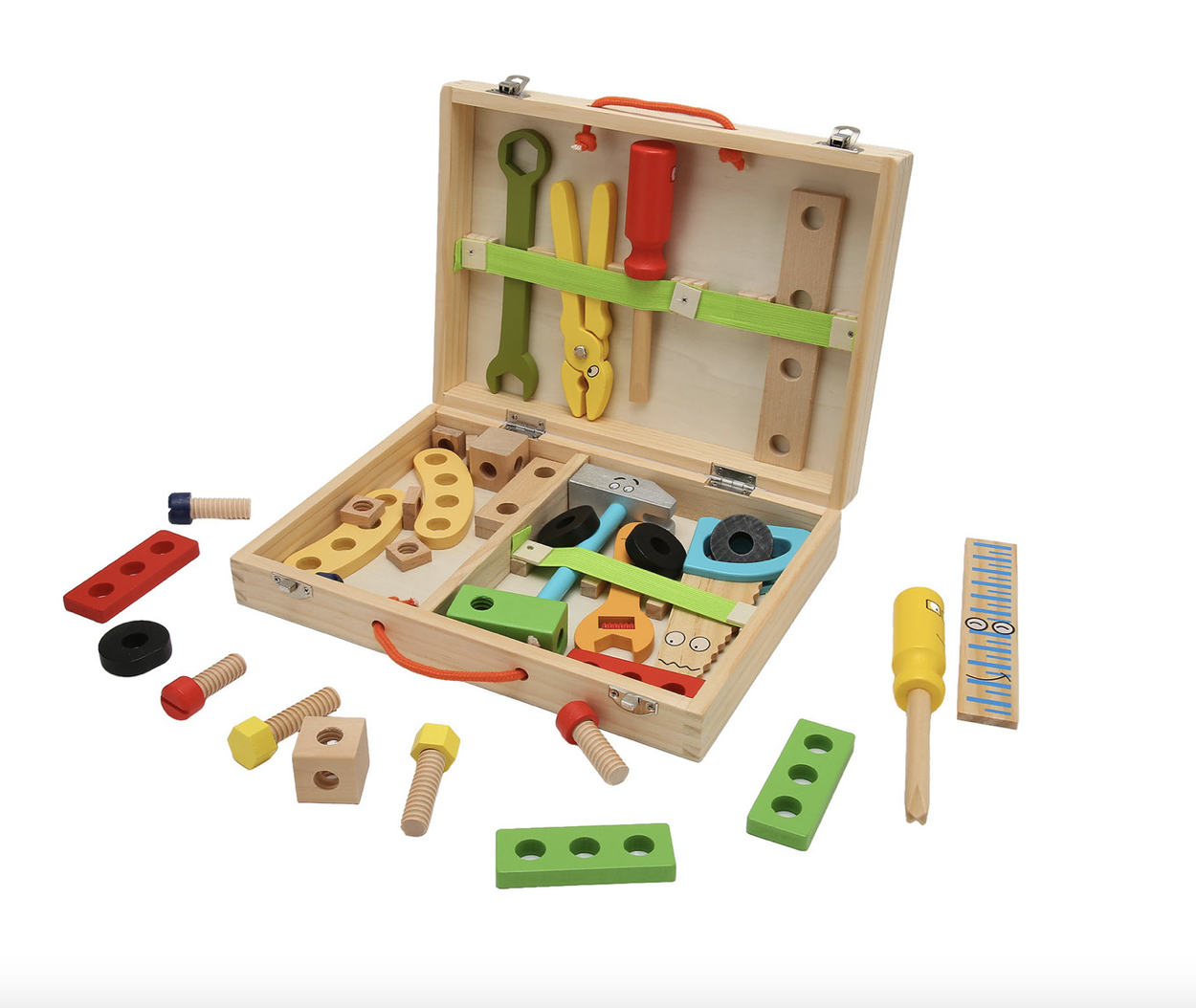 Caja de Herramientas de Madera Montessori - Imagen 3