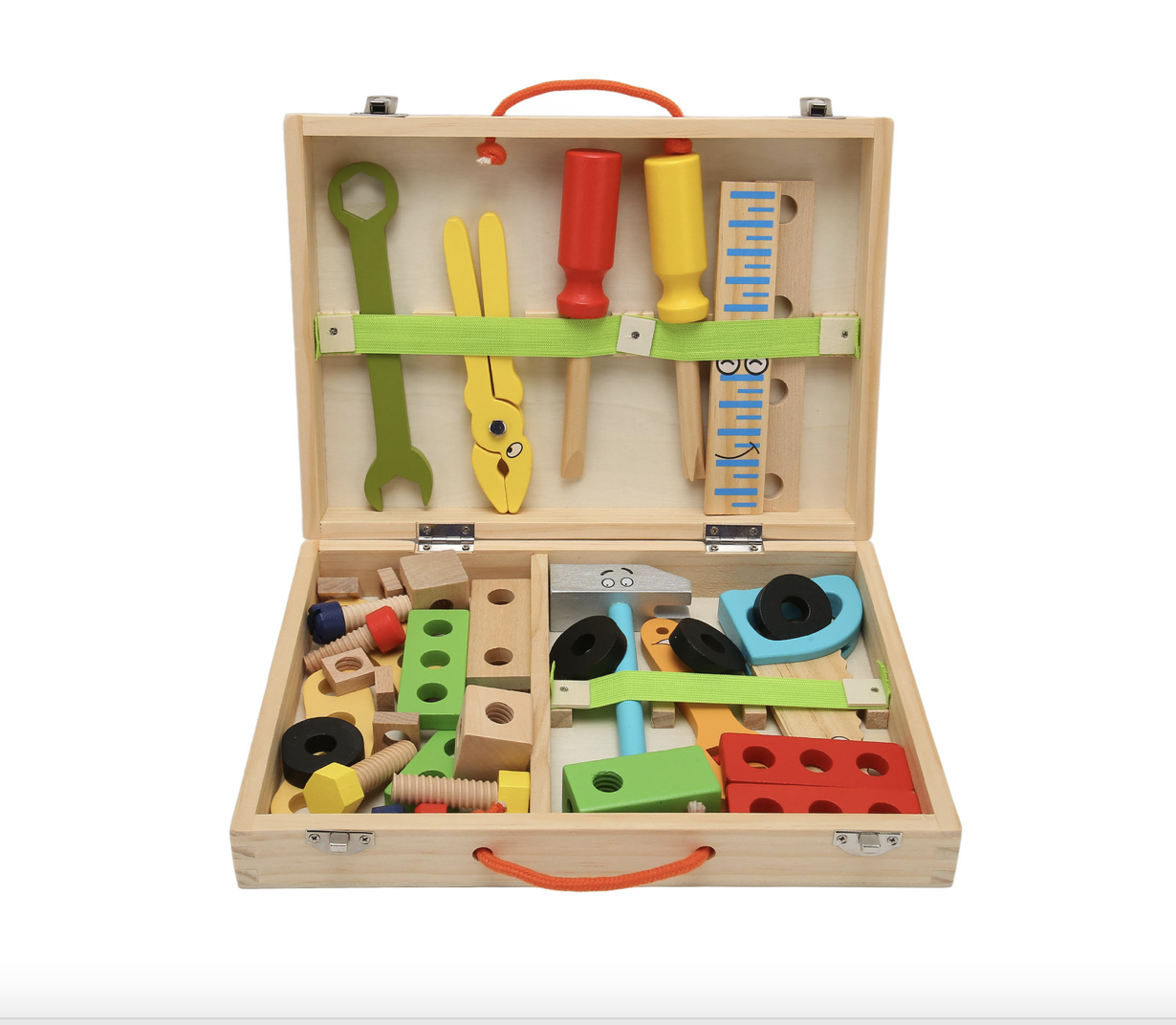 Caja de Herramientas de Madera Montessori - Imagen 4