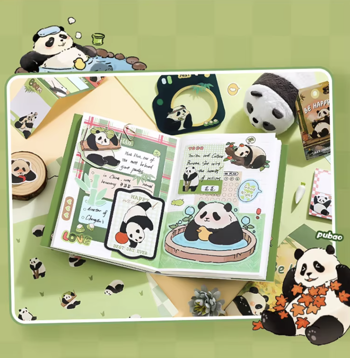 Set Papelería Panda - Imagen 5