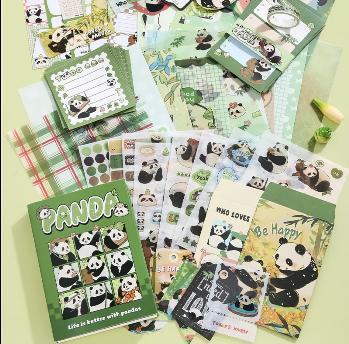Set Papelería Panda - Imagen 4