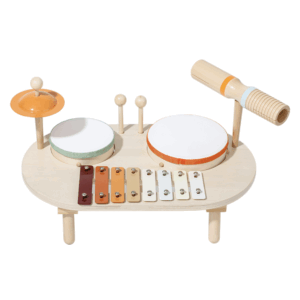 Set de 5 Instrumentos Musicales de Madera