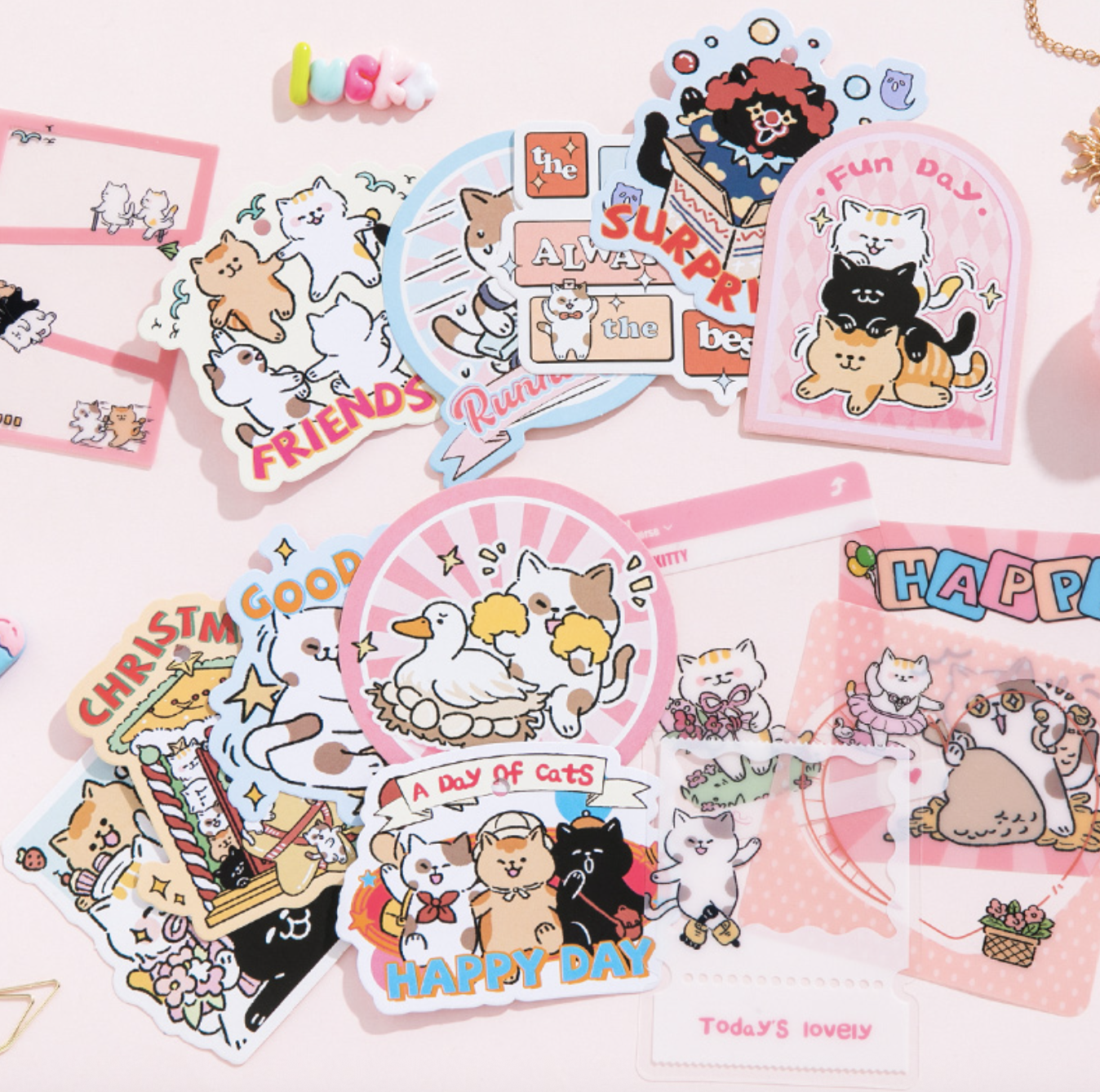 Set Papelería Cat Letter - Imagen 9