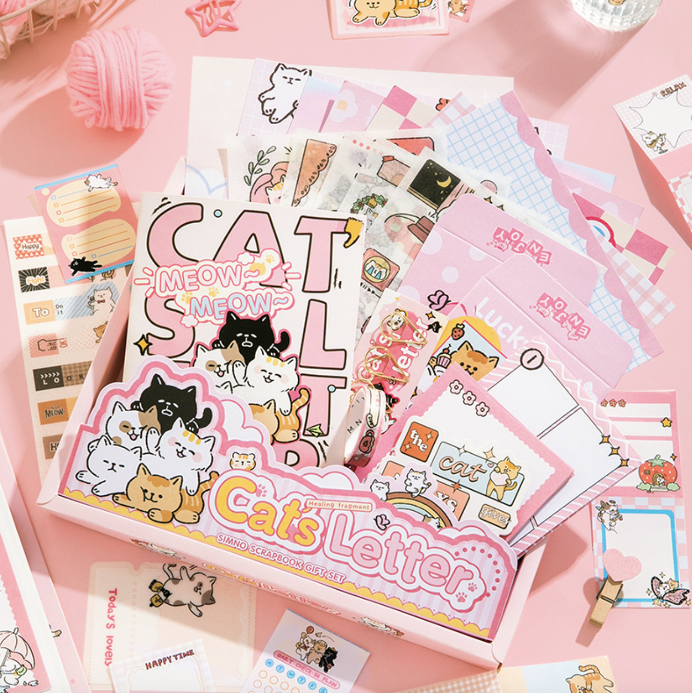 Set Papelería Cat Letter - Imagen 10